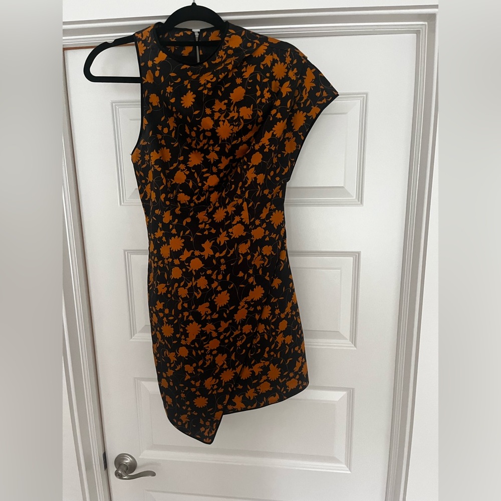 Anthropologie C/Meo collection a symmetrical dress